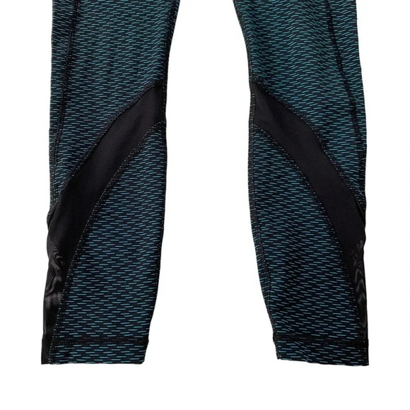 Lululemon Inspire Tight Score Jacquard Black Indian Ocean Black Size 6 - Picture 13 of 15